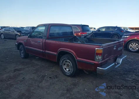 1992 Mazda B2200 Short Bed из США, поврежденный, VIN JM2UF1135N0307939